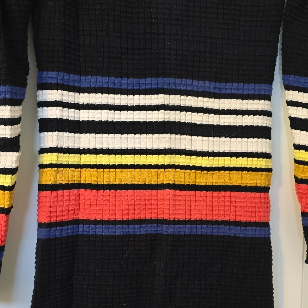 Free People Multicolor Striped Knit Dress. Size XS - Picture 9 of 15